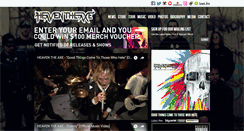 Desktop Screenshot of heaventheaxe.com